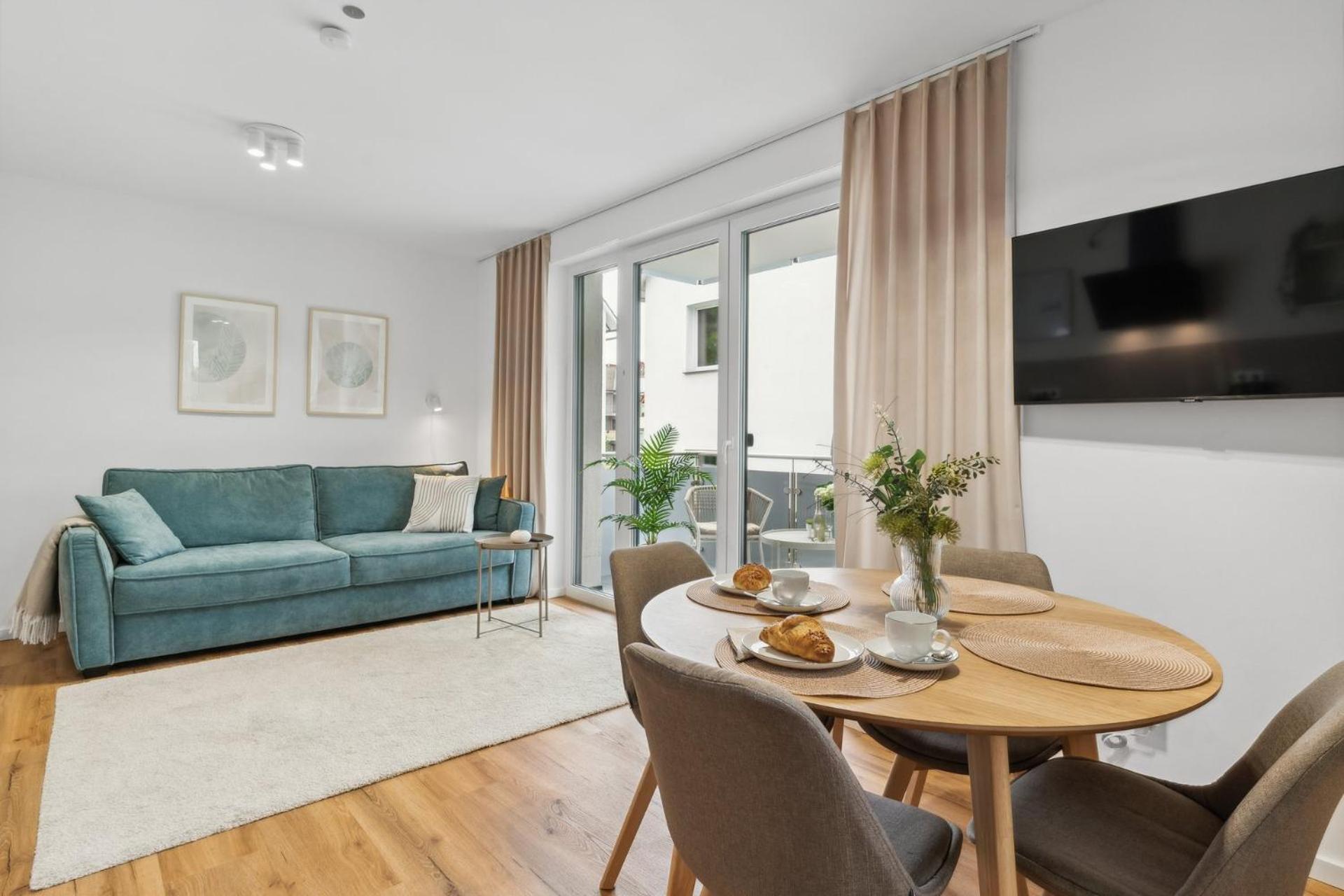 Zwei Apartments Fuer Bis Zu 8 Personen Zentral, Modern, Mit Terrasse & Balkon ビーレフェルト エクステリア 写真